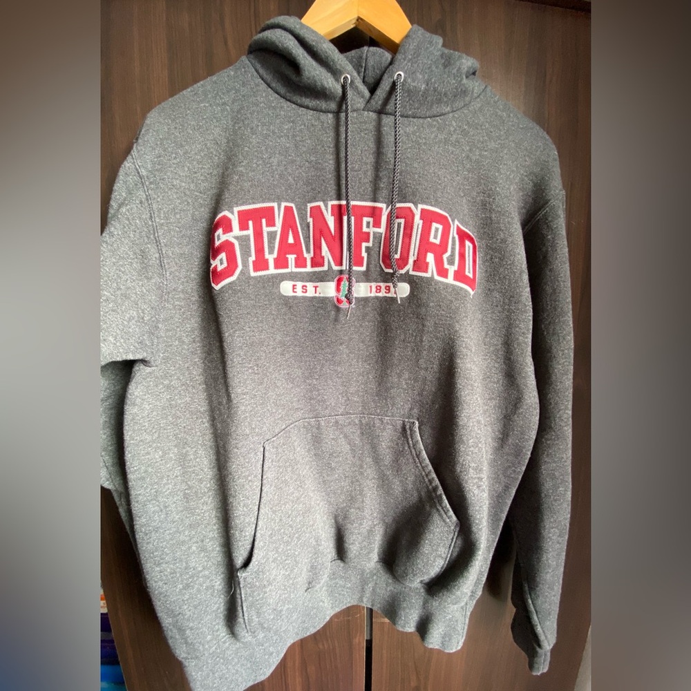 Gray Stanford University Hoodie